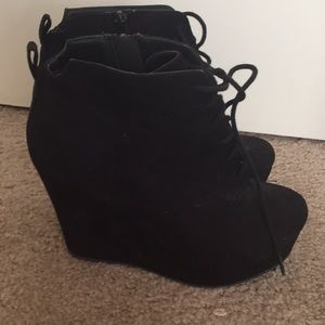 Black booties